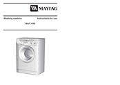 Maytag MAF 1060 Instructions For Use Manual