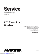 Maytag MAH9700AW* Service Manual