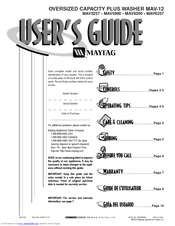 Maytag MAV5960 User Manual