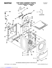 Maytag MHWZ400TQ01 Parts Manual
