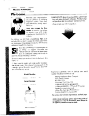 Maytag Neptune MAH4000 User Manual