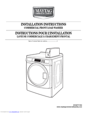 Maytag W10277179A Installation Instructions Manual