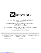 Maytag MED5591TQ1 Use And Care Manual