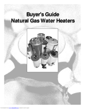 Maytag Natural Gas Water Heaters Manual