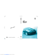 Mazda 2007 Mazda3 4-Door Owner's Manual