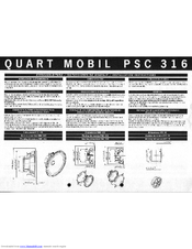 Mb Quart PSC 316 Installation Instructions