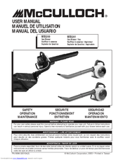 McCulloch MB3200 User Manual