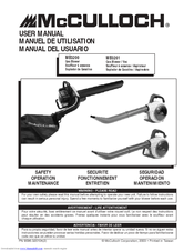 McCulloch MB3201 User Manual