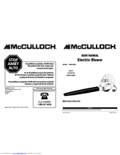 McCulloch MCB2203 User Manual
