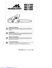 McCulloch MAC 4-20XT User Manual