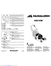 McCulloch 96141004402 Instruction Manual