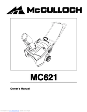 Mcculloch 96188000300 Owner's Manual