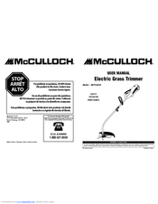McCulloch MCT2303A User Manual