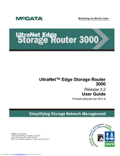 McDATA ULTRANET EDGE 3000 User Manual