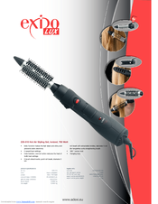 Exido Hot Air Curler 235-010 Specifications