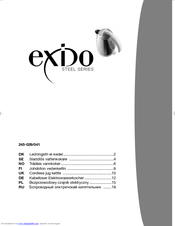 Exido Cordless Jug Kettle 245-029 User Manual