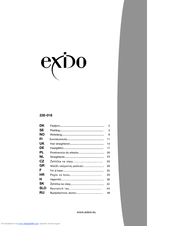 Exido Hair Straightener 235-018 User Manual