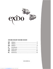 Exido 243-060 Instruction Manual
