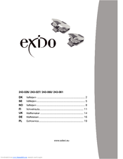 Exido 243-027 Instruction Manual