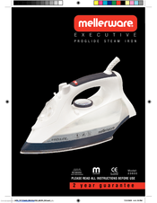 Mellerware PROGLIDE STEAM IRON 23600 Instructions Manual
