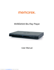 Memorex MVBD2520 User Manual
