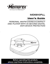 Memorex MD6810PLL User Manual