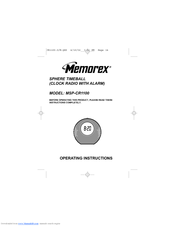 Memorex MSP-CR1100 Operating Instructions Manual