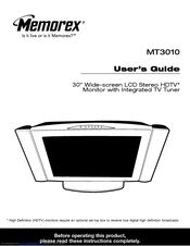 Memorex MT3010 User Manual