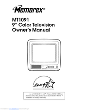 Memorex MT-1091 Owner's Manual