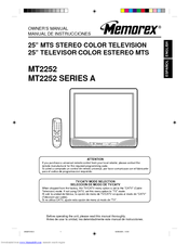 Memorex MT2252 SERIES A Owner's Manual