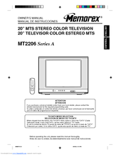 Memorex MT2206 Series A Owner's Manual