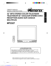 Memorex MT2327 Owner's Manual
