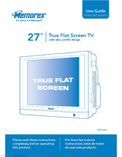 Memorex Flat Screen Tv User Manual