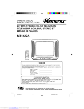 Memorex MT1120A Owner's Manual