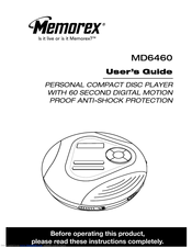Memorex MD6460 User Manual