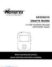 Memorex MHD8015 User Manual