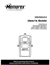 Memorex MKS8503 User Manual