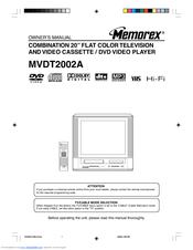 Memorex MVDT2002A Owner's Manual