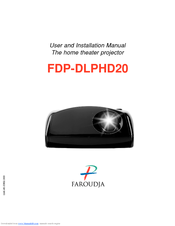 Faroudja FDP-DLPHD20 User And Installation Manual