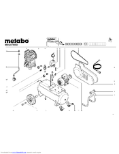 Metabo MEGA 450D Spare Parts
