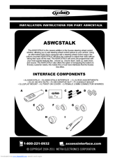 Axxess ASWCSTALK Installation Instructions Manual