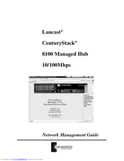 METRObility Optical Systems CenturyStack 8100 Management Manual