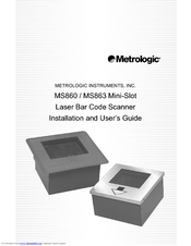 Metrologic MS860 Installation And User Manual