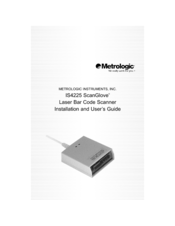 Metrologic IS4225 ScanGlove Installation And User Manual