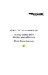 Metrologic Stratos MS2x20 Series Configuration Addendum