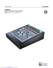 Meyer Sound CueMixer Matrix3 User Manual