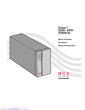 MGE UPS Systems Pulsar EXB30 User Manual
