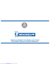 Michelin LIGHT TRUCK TIRE Owner's Manual