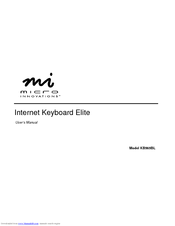 Micro Innovations KB565BL User Manual