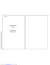Microsoft TM--1104-3 Operating Manual